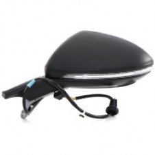 ESPEJO DE PUERTA ELÉCTRICO CALEFACTABLE PLEGABLE IMPRIMADO(CON INTERMITENTE&LUZ DE SUELO) (CRISTAL ASFÉRICO)