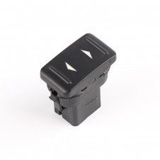 INTERRUPTOR ELEVALUNAS DELANTERO DERECHA & TRASERA DERECHO = IZQUIERDO (SOLITARIO)(4 PINES)