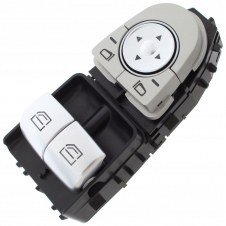 BOTONERA CON AJUSTE DE ESPEJO PLEGABLES DELANTERO (DOBLE)(3 PINES)(BASE NEGRA)