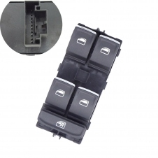 BOTONERA (NEGRO/CROMADO) (Quatern) (10 PINS)