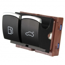 INTERRUPTOR DE DEPÓSITO DE GASOLINA /PORTÓN TRASERO (PLATA)(4 PINES)