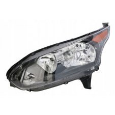 FARO DELANTERO ELECT. NEGRO (INTERMITENTE BLANCO/REFLECTOR AMARILLO) (E) (TYC)