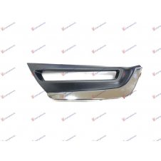 REJILLA PARACHOQUES DELANTERO NEGRO CON CROMADO (CON DIURNA LEDS )
