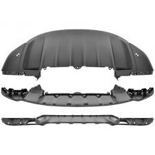 ALERÓN DE PARACHOQUES DELANTERO NEGRO