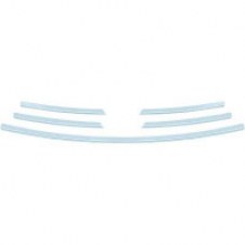 MOLDURAS CROMADOS PARRILLA DELANTERA8SET 5 PIES.)