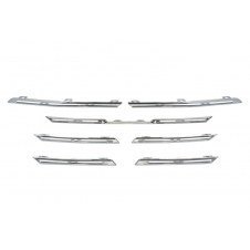 MOLDURA CROMADA DE PARILLA DELANTERA (SET 7 PIEZAS)