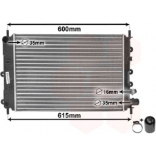 CONDENSADOR 1.4-1.6-1.8 16V-1.8D+/-A/C(52,5x36,5)