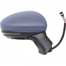 RETROVISOR PLEGABLE CALEFACTABLE IMPRIMADO (INTERMITENTE & SENSOR & PUNTO CIEGO) (ALTA CALIDAD) (12 PINES) (CRISTAL ASFERICO)