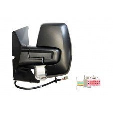 RETROVISOR ELECTRICO CALEFACTABLE IMPRIMADO (INTERMITENTE) (ALTA CALIDAD) (CRISTAL CONVEXO)