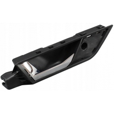 MANETA DE PUERTA TRASERA INTERIOR CROMADA/NEGRA