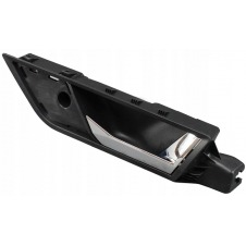 MANETA DE PUERTA TRASERA INTERIOR CROMADA/NEGRA
