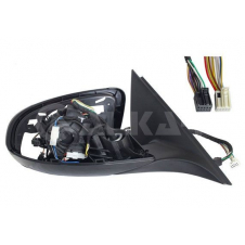 RETROVISOR ELÉCTRICO CALEFACTABLE PLEGABLE CON MEMORIA Y LUZ DE SUELO (SOLO CUERPO)(PUNTO CIEGO)(16 PINES) (ALTA CALIDAD)