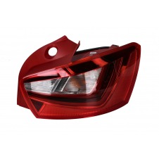 PILOTO TRASERO 5 PUERTAS BASE ROJA LED