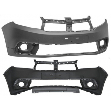 PARACHOQUES DELANTERO NEGRO MATE (CON 3 ORIFICIOS PARA SOPORTE LATERAL)