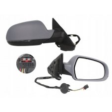 ESPEJO DE PUERTA ELEC. CALEFACTABLE PLEGABLE IMPRIMADO(CON INTERMITENTE)(10 PINES) 5 PUERTAS 2010- (CRISTAL CONVEXO)
