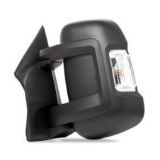 ESPEJO DE PUERTA ELECT. CALEFACTABLE CORTO (CON INTERMITENTE 16W/SENSOR) (ALTA CALIDAD) (CRISTAL CONVEXO)