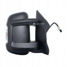 ESPEJO DE PUERTA ELÉCTRICO CALEFACTABLE PLEGABLE CORTO(8+2 PINES) (CON INTERMITENTE 5 W) (CRISTAL CONVEXO)