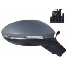 RETROVISOR ELECTRICO CALEFACTABLE IMPRIMADO(INTERMITENTE) (6 PINES) (A QUALITY) (CRISTAL CONVEXO)