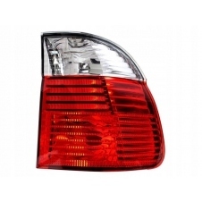 PILOTO TRASERO EXTERIOR LED(ROJO-TRANSPARENTE) (FAMILIAR)(E)00-