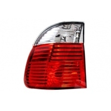 PILOTO TRASERO EXTERIOR LED(ROJO-TRANSPARENTE) (FAMILIAR)(E)00-