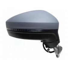 RETROVISOR ELECTRICO CALEFACTABLE IMPRIMADO (INTERMITENTE& LUZ DE ASISTENCIA) (CRISTAL CONVEXO)