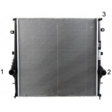 RADIADOR 2.2 DIESEL AUTO (540x543x16)