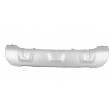 MOLDURA INFERIOR PLATEADA EN SPOILER PARACHOQUE TRASERO (X-LINE)