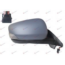 RETROVISOR ELECTRICO CALEFACTABLE IMPRIMADO INTERMITENTE BOMBILLA 5W(SENSOR) (9 PINES) (A QUALITY) (CRISTAL ASFERICO)