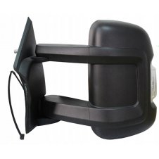 ESPEJO DE PUERTA MANUAL (CON INTERMITENTE 16W CON SENSOR) LARGO (CRISTAL CONVEXO)