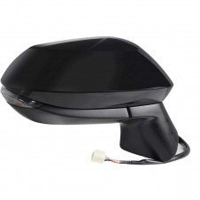 ESPEJO DE PUERTA ELECT. CALEFACTABLE PLEGABLE IMPRIMADO (CON INTERMITENTE : DETECCIÓN DE PUNTO CIEGO) (ALTA CALIDAD) (CRISTAL CONVEXO)