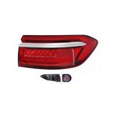 PILOTO TRASERO LED (MOLDURA PLATEADA) (HELLA)