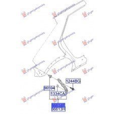 SOPORTE LATERAL PARACHOQUE TRASERO DE PLASTICO (O)