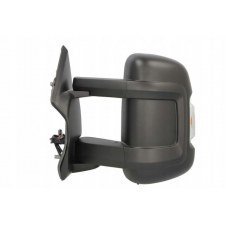 RETROVISOR MANUAL BRAZO 20CM (INTERMITENTE/SENSOR) (BOMBILLA 16W) (2 PINES+2 PINES) (A QUALITY) (CONVEXO)