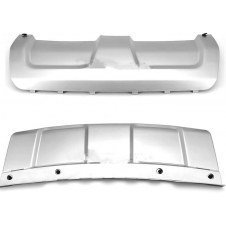 CUBIERTA PLATEADA PARA PARACHOQUE TRASERO