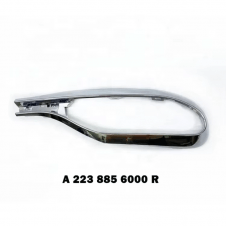 MARCO DE ESCAPE TRASERO CROMADO