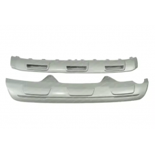 MOLDURA INTERIOR PLATEADA PARA PARACHOQUE TRASERO