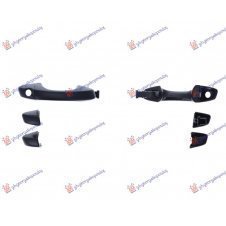 MANETA DE PUERTA DELANTERA/TRASERA EXTERIOR (CON/SIN CUBIERTA DE ORIFICIO PARA LLAVE)