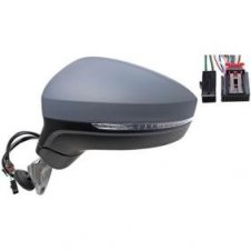 ESPEJO DE PUERTA ELÉCTRICO CALEFACTABLE PLEGABLE IMPRIMADO (CON MEMORIA& LUZ DE SUELO & ASISTENCIA DE CARRIL) 15 PINES (CRISTAL ASFERICO)