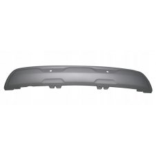 MOLDURA INFERIOR PLATEADA PARACHOQUE TRASERO (CON SENSORES)