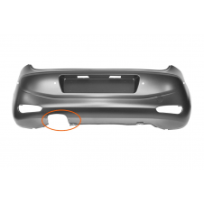 PARACHOQUE TRASERO (MODELO CON MOLDURA CROMADA) (4 SENSORES) (A QUALITY)