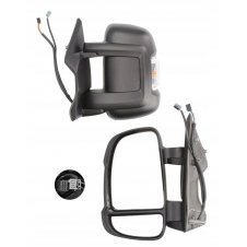 ESPEJO DE PUERTA ELÉCTRICO CALEFACTABLE PLEGABLE CORTO BRAZO 9 CM(8 PINES+4 PINES)(CON INTERMITENTE WY5W CON SENSOR)(CRISTAL CONVEXO)(CALIDAD A)