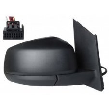 RETROVISOR ELECTRICO CALEFACTABLE NEGRO (5 PINES) (CONVEXO)
