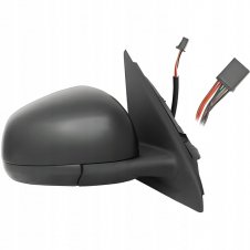 ESPEJO DE PUERTA ELECTRICO CALEFACTABLE NEGRO(CON SENSOR)(VIDRIO CONVEXO)