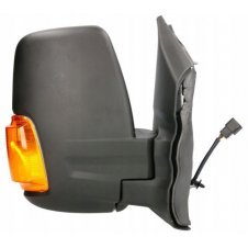 RETROVISOR ELECTRICO CALEFACTABLE PLEGABLE (CORTO)(INTERMITENTE AMARIILLO 16W) (CONVEXO)