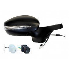 RETROVISOR MANUAL(INTERMITENTE&SENSOR)           (6 PINES+2 PINES) 18- (CONVEXO)
