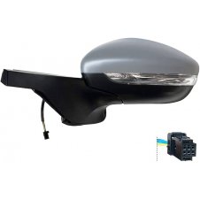 RETROVISOR MANUAL IMPRIMADO(INTERMITENTE) (2 PINES) 18- (CONVEXO)