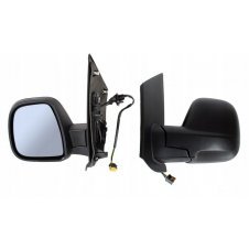 ESPEJO DE PUERTA ELECTRICO CALEFACTABLE. (5 PINES)  (CRISTAL CONVEXO)