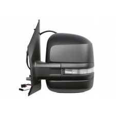 RETROVISOR ELECTRICO CALEFACTABLE PLEGABLE CORTO (INTERMITENTE &PUNTO CIEGO/ANTENA) (10 PINES) (CALIDAD A) (CONVEXO)