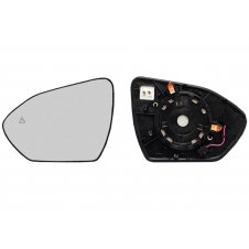 CRISTAL RETROVISOR CALEFACTABLE(CON PUNTO CIEGO) (CRISTAL CONVEXO)