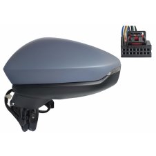 RETROVISOR ELECTRICO CALEFACTABLE IMPRIMADO INTERMITENTE LED (6 PINES) (A QUALITY) (CRISTAL ASFERICO)